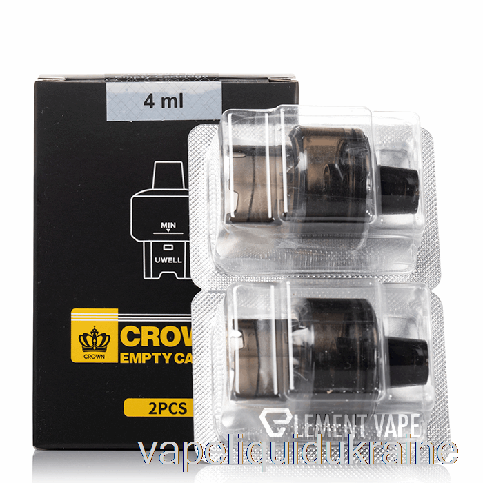 Vape Liquid Ukraine Uwell Crown M Replacement Pods 4mL Refillable Pods